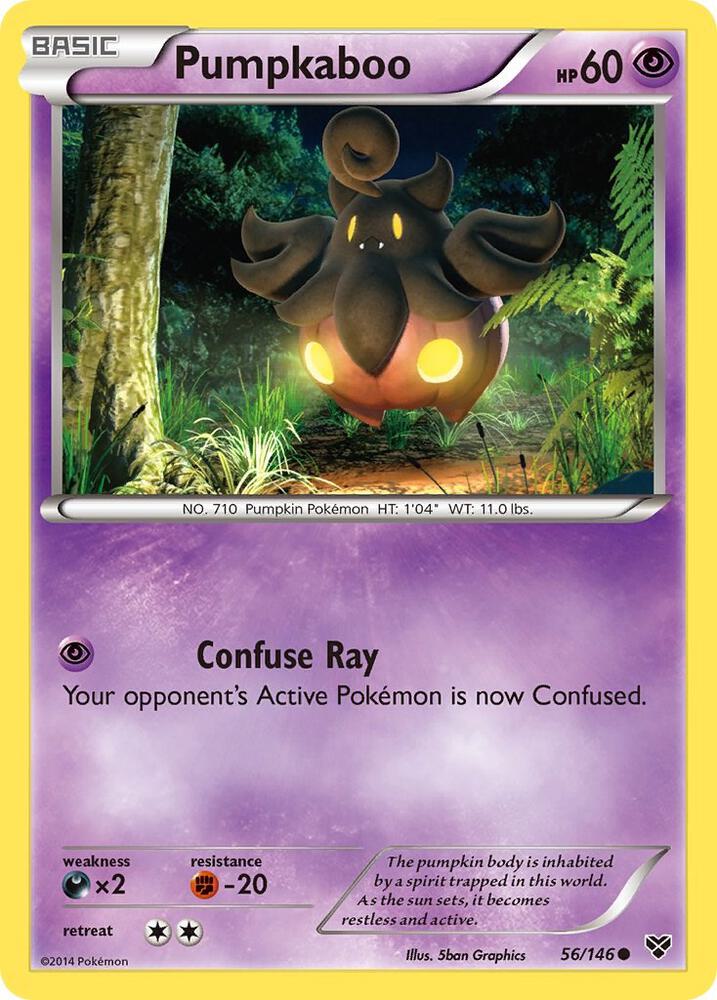 Pumpkaboo #56/146 - XY Base Set - Near Mint