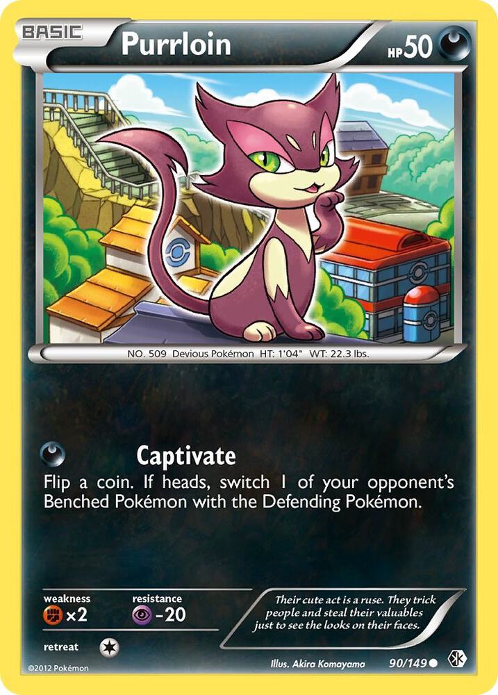 Purrloin #90/149 - Boundaries Crossed - Lightly Played