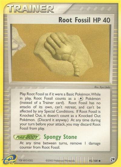 Root Fossil #92/100 - Sandstorm - Near Mint