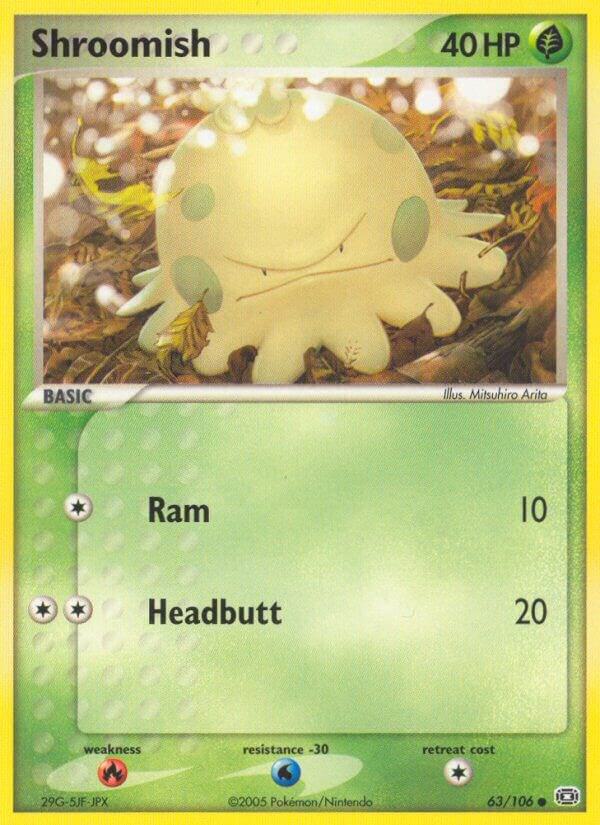 Shroomish #63/106 - Emerald