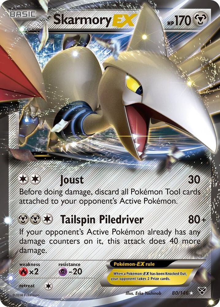 Skarmory EX #80/146 - XY Base Set