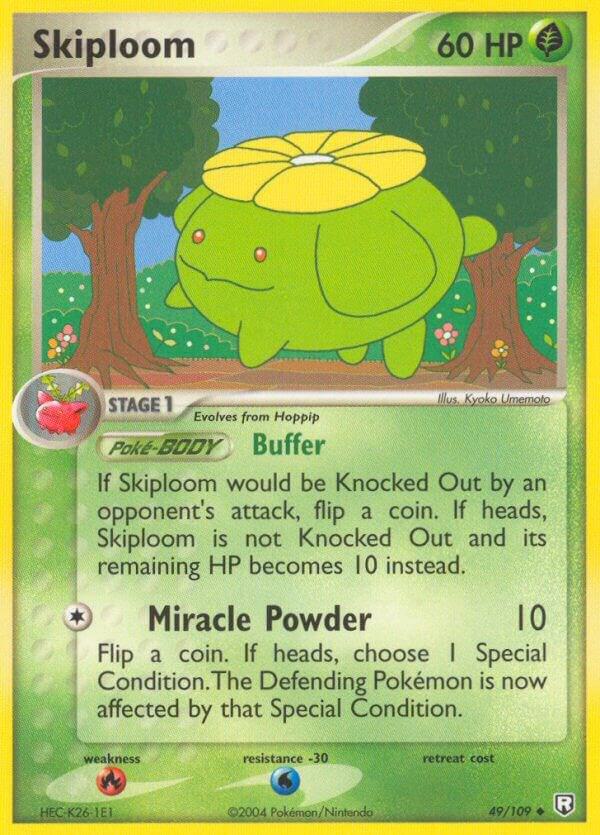 Skiploom #49/109 - Team Rocket Returns