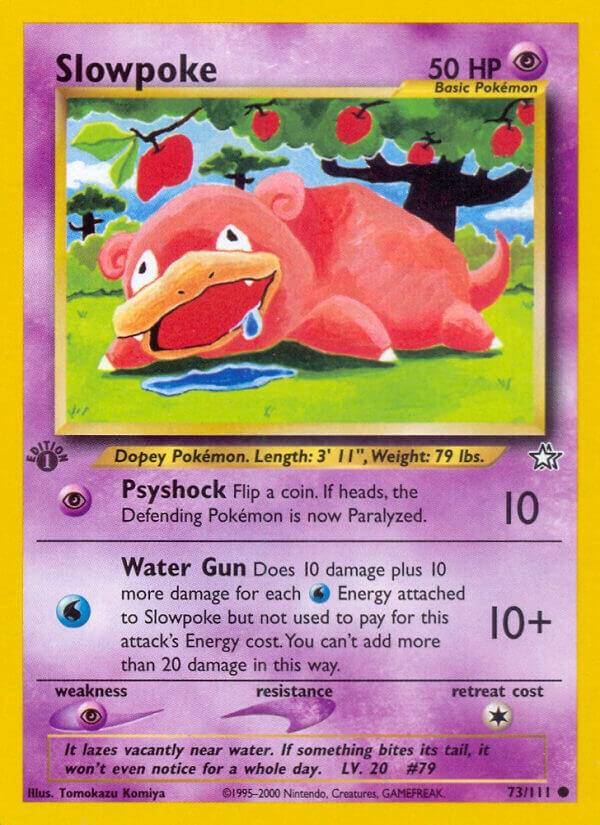 Slowpoke #073/111 - Neo Genesis - Near Mint
