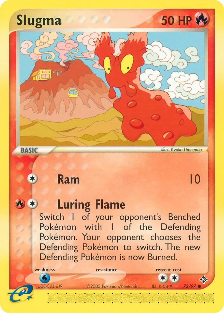 Slugma #72/97 - Dragon - Near Mint