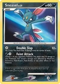 Sneasel #100/130 - Diamond and Pearl
