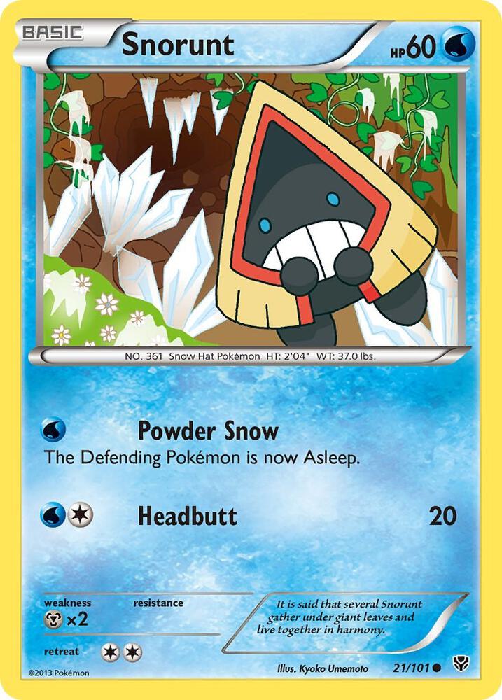 Snorunt #21/101 - Plasma Blast
