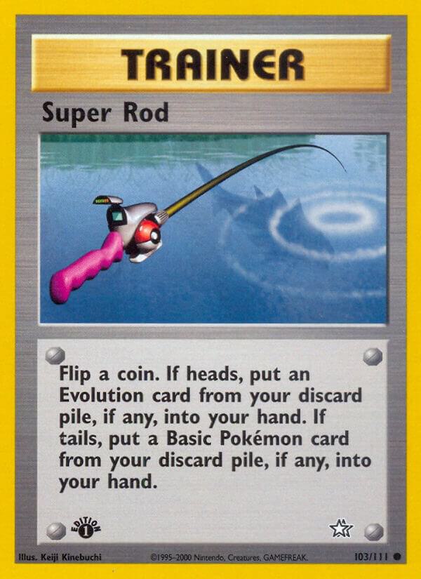 Super Rod #103/111 - Neo Genesis - Near Mint