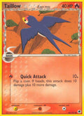 Taillow (Delta Species) #66/101 - Dragon Frontiers - Near Mint