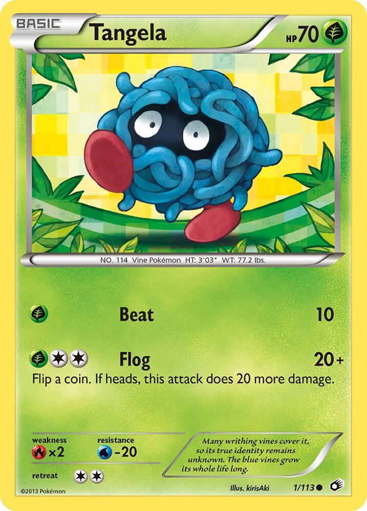 Tangela #1/113 - Legendary Treasures