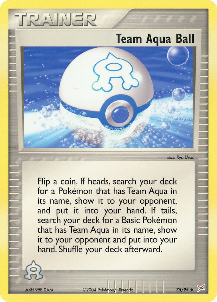 Team Aqua Ball #75/95 - Team Magma vs Team Aqua
