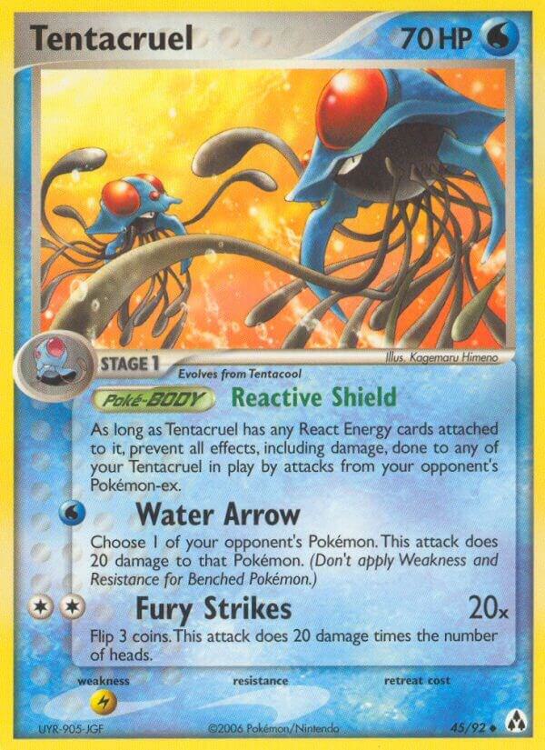 Tentacruel #45/92 - Legend Maker