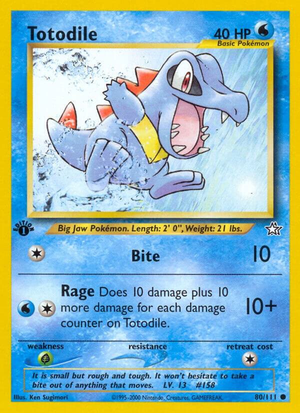 Totodile (80) #080/111 - Neo Genesis