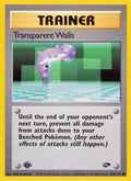 Transparent Walls #125/132 - Gym Challenge - Near Mint