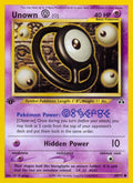 Unown [O] #69/75 - Neo Discovery - Near Mint