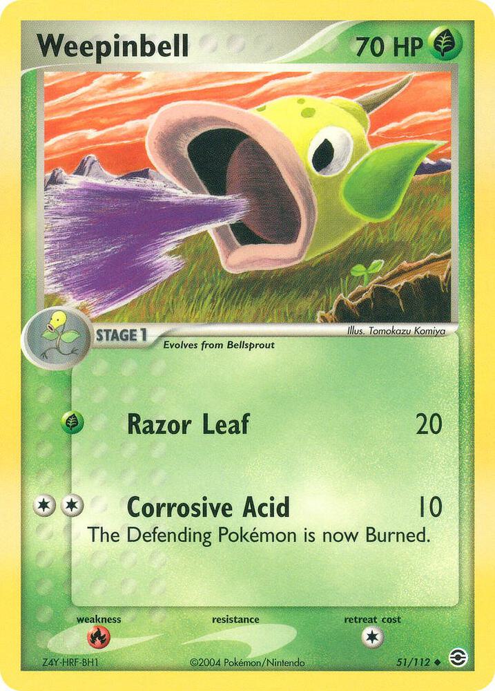 Weepinbell #51/112 - FireRed & LeafGreen