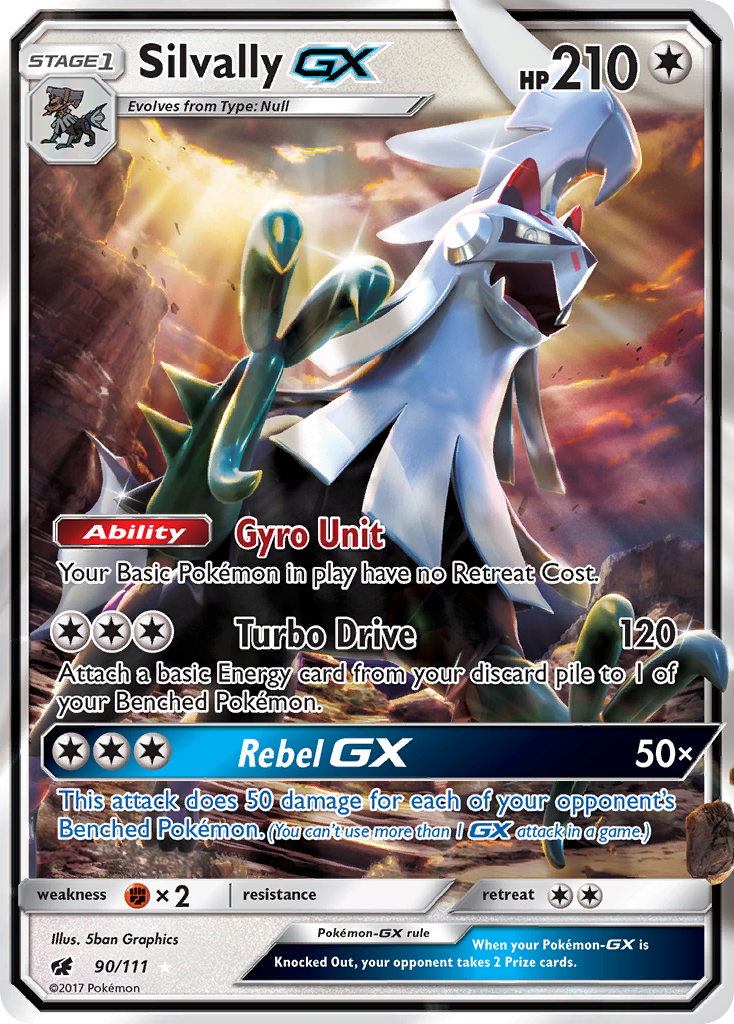 Silvally GX · Crimson Invasion · #90/111
