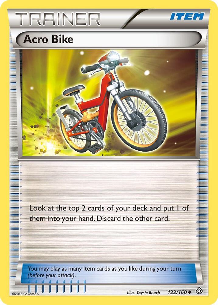 Acro Bike #122/160 - XY - Primal Clash - Near Mint