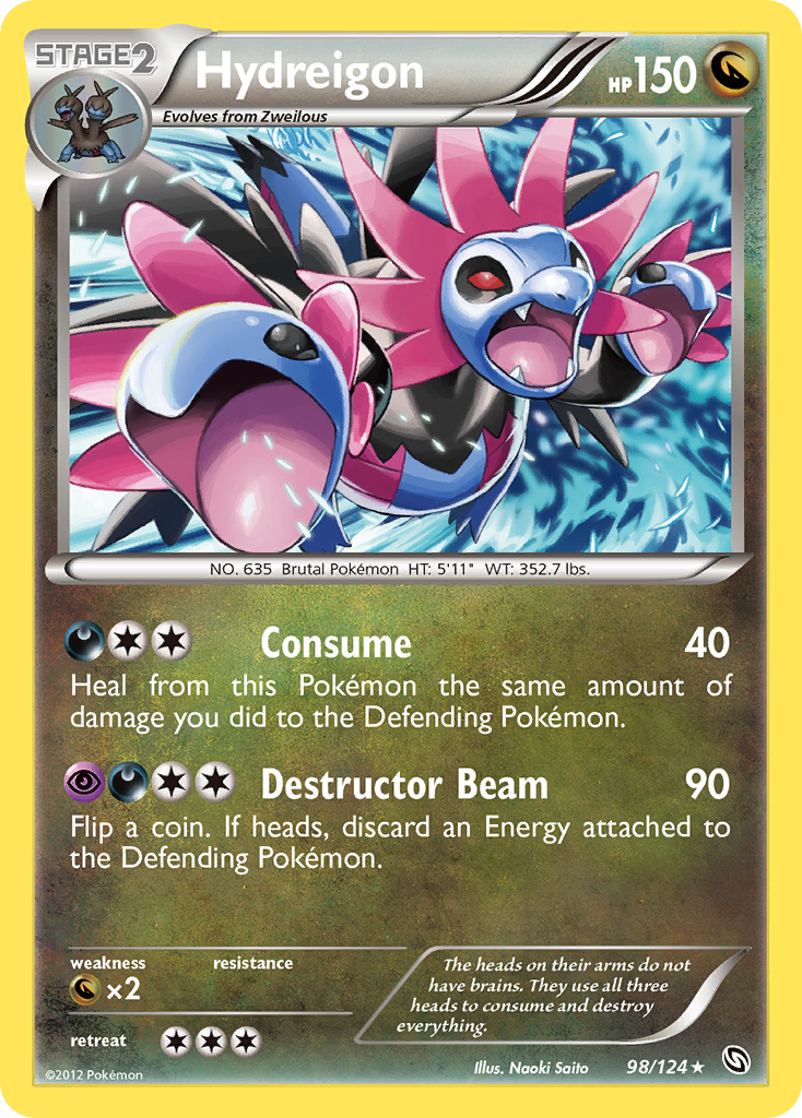 Pokémon — Hydreigon — Blister Exclusives (Rare)