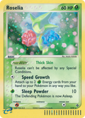 Pokémon — Roselia — EX Dragon (Holo)