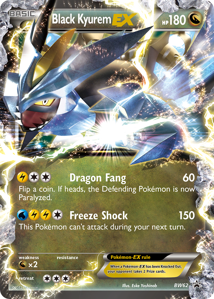 Black Kyurem EX · Black and White Promos · #BW62