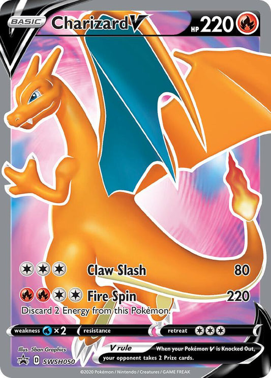 Pokemon Sword and Shield - Promo Charizard V SWSH050