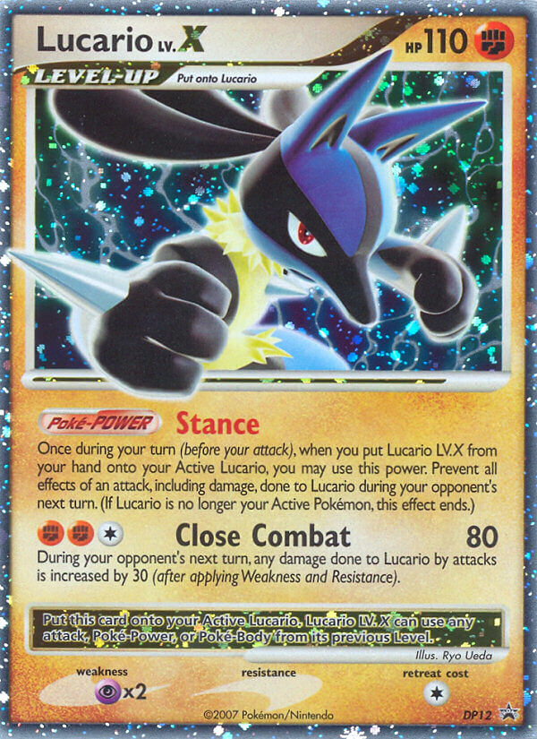 Lucario Lv.X · Diamond and Pearl Promos · #DP12