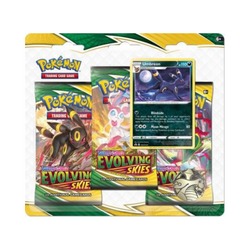 Evolving Skies 3 Pack Blister [Umbreon] - SWSH07: Evolving Skies (SWSH07)
