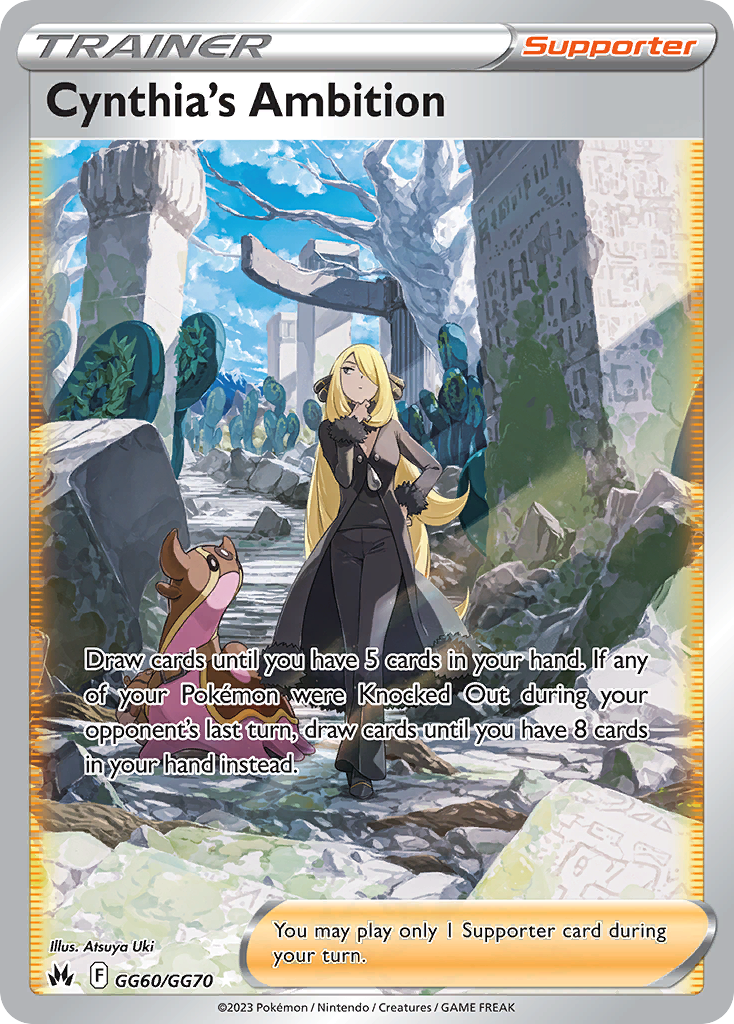 Cynthia's Ambition · Crown Zenith: Galarian Gallery · #GG60/GG70