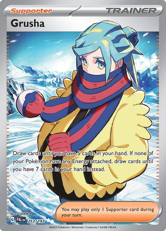 Pokemon Scarlet and Violet - Paldea Evolved Grusha 254/193