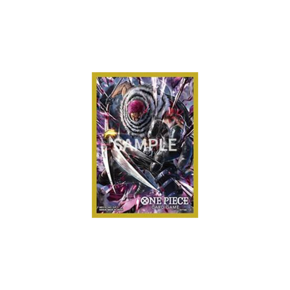 One Piece Card Game Official Sleeves: Assortment 3 - Charlotte Katakuri (70-Pack) - Bandai Card Sleeves
