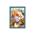 One Piece Card Game Official Sleeves: Assortment 8 - Nami (70-Pack) - Bandai Card Sleeves