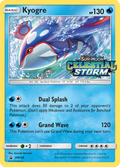 Pokémon — Kyogre — Sun & Moon Promos (Promo)