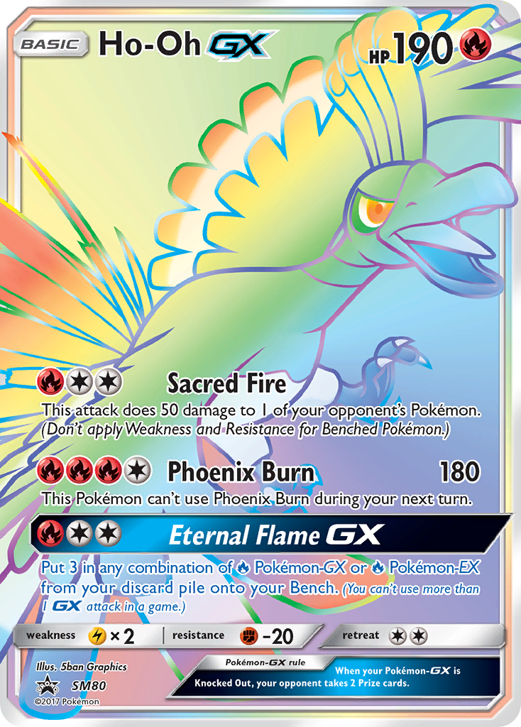 Ho-oh · Sun & Moon Promo · #SM80