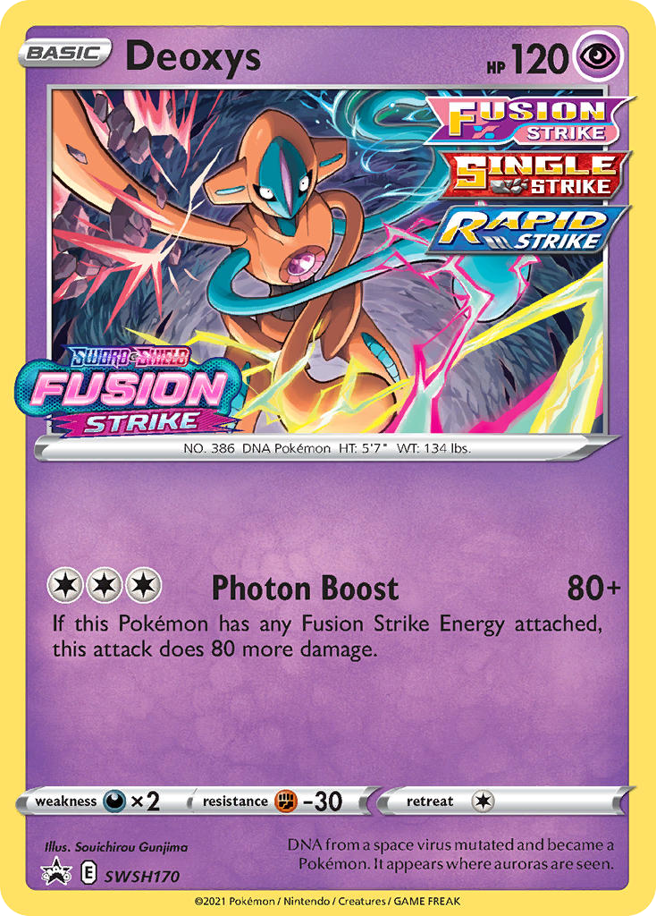 Pokémon — Deoxys — Sword & Shield Promos (Promo)