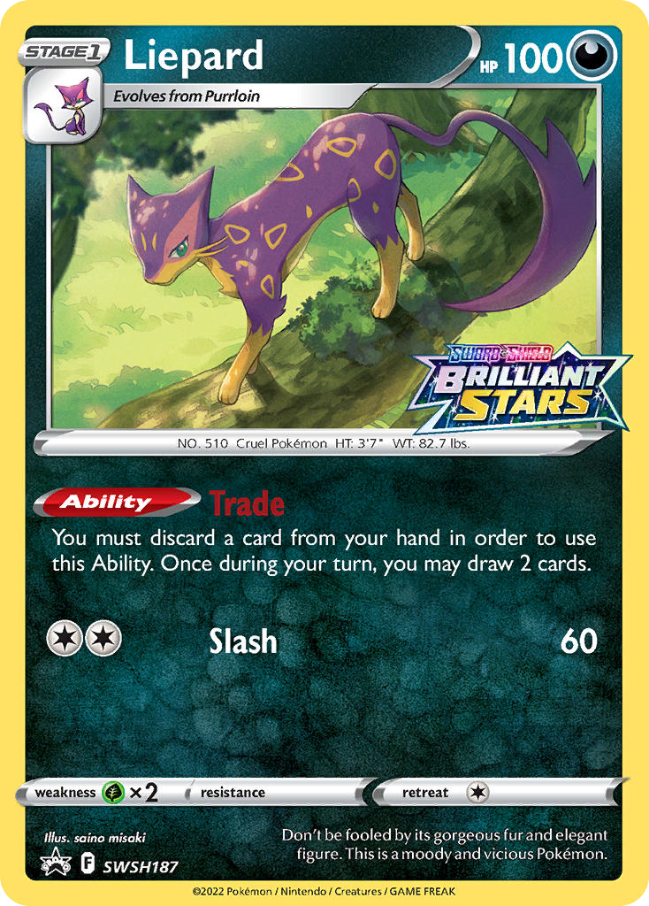 Pokémon — Liepard — Sword & Shield Promos (Promo)