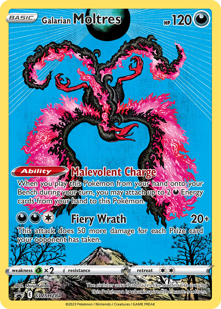 Galarian Moltres · Sword & Shield Promo · #SWSH284
