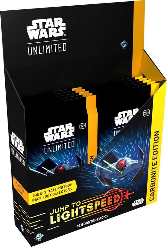 Star Wars Unlimited - Jump to Lightspeed Carbonite Edition - Booster Display - Jump to Lightspeed (JTL)