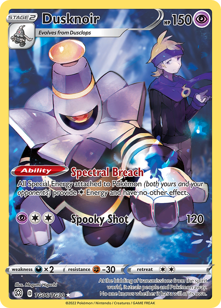 Dusknoir · Brilliant Stars Trainer Gallery · #TG06/TG30
