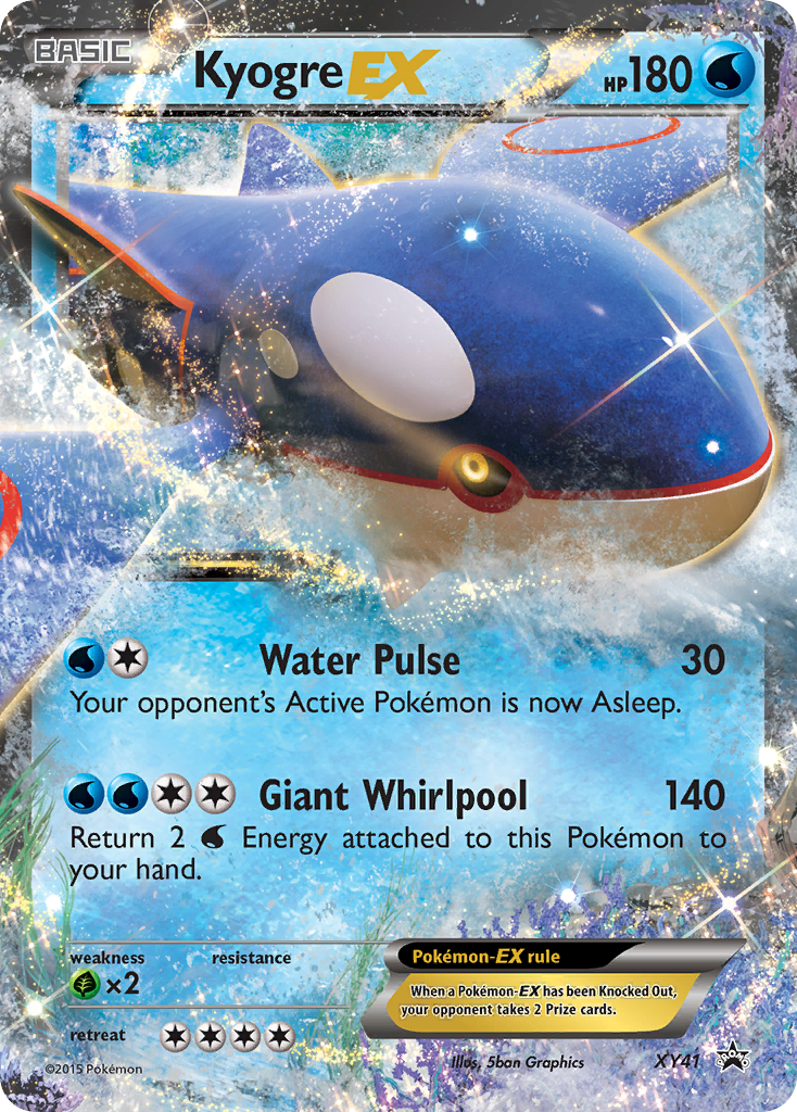 Kyogre EX · XY Promos · #XY41