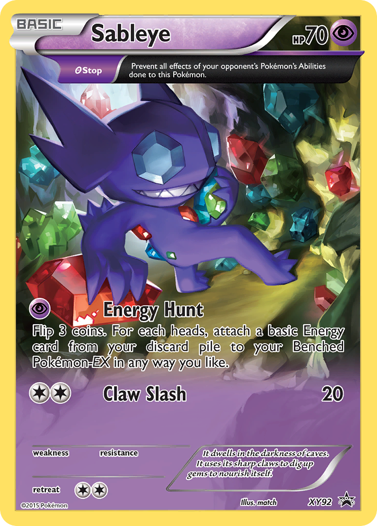 Pokémon — Sableye — XY Promos (Promo)