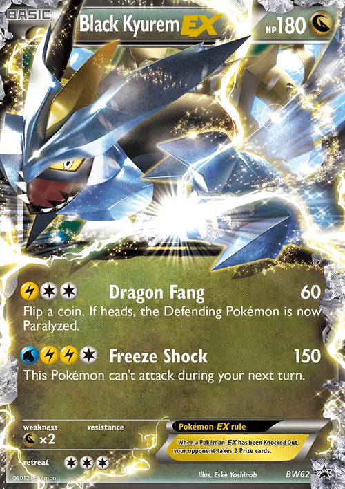 Black Kyurem EX — Black and White Promos #BW62 (Holofoil) [MP]