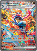 Greninja ex — Twilight Masquerade #214/167 (Holofoil) [NM]