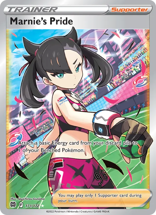 Marnie's Pride (Full Art) — Brilliant Stars #171/172 (Holofoil) [NM]