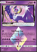 Lunala Prism Star — Ultra Prism #62/156 (Holofoil) [NM]