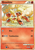 Growlithe — EX Sandstorm #65 [LP]
