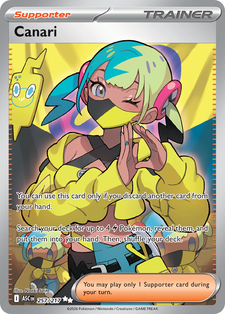 Pokémon — Canari — Ascended Heroes (UR)