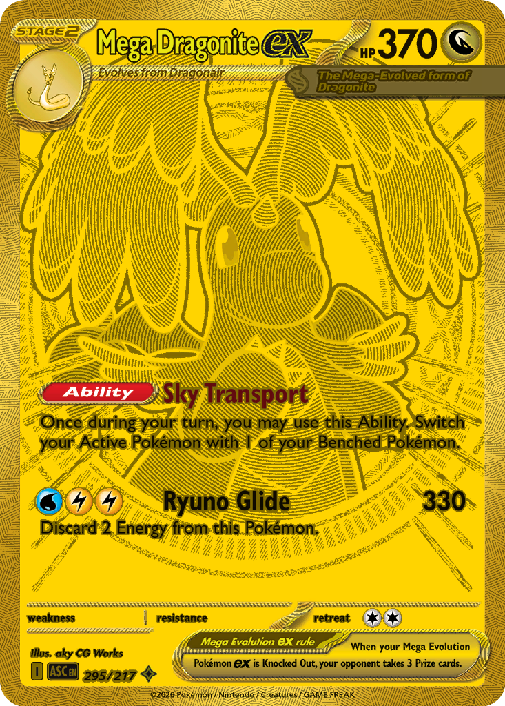 Mega Dragonite ex · Ascended Heroes · #295/217