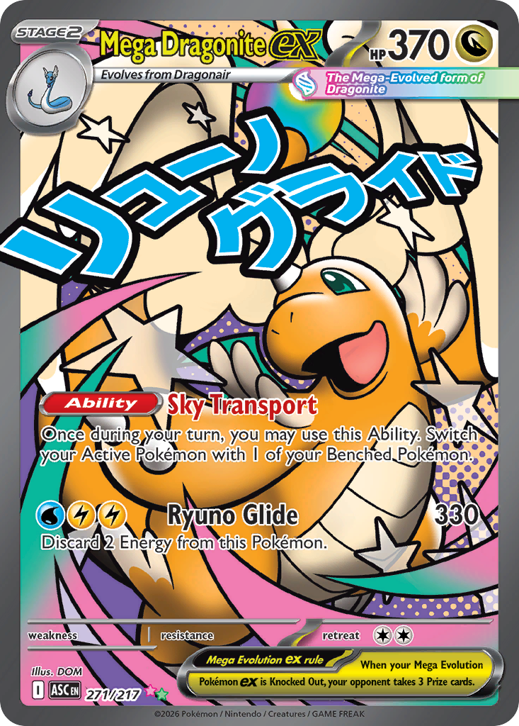 Pokémon — Mega Dragonite ex — Ascended Heroes (MAR)