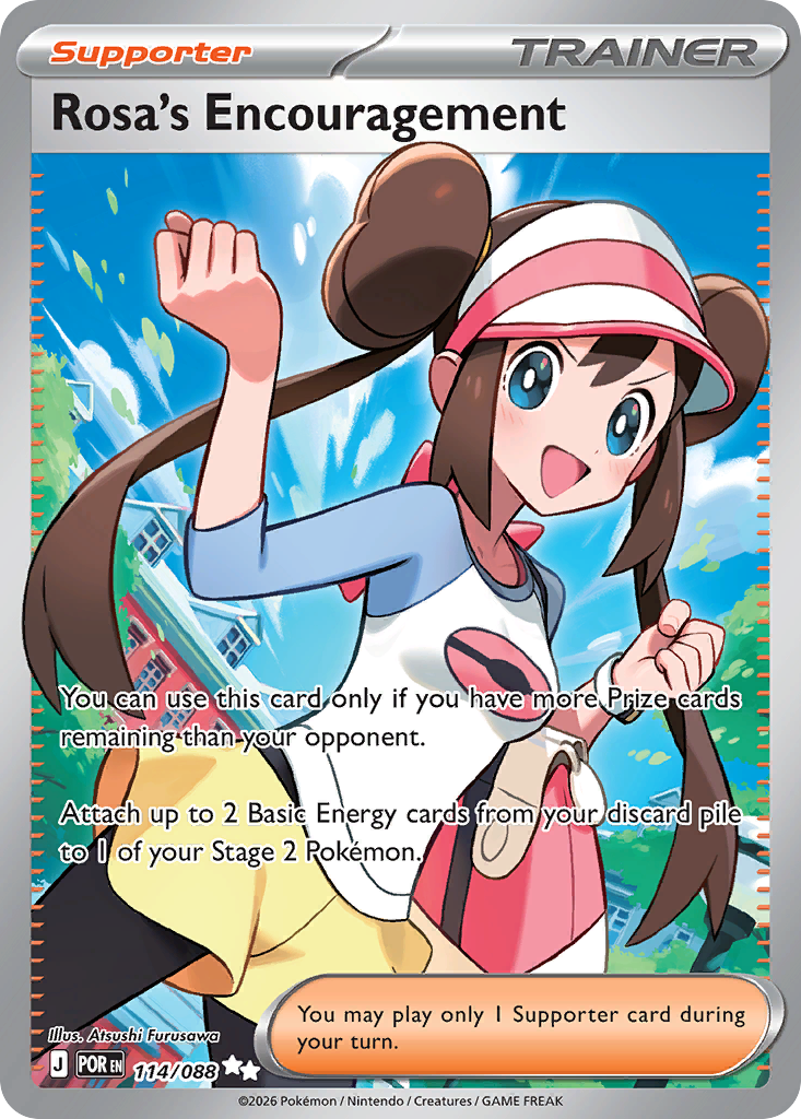 Pokémon — Rosa's Encouragement — Promo (UR)