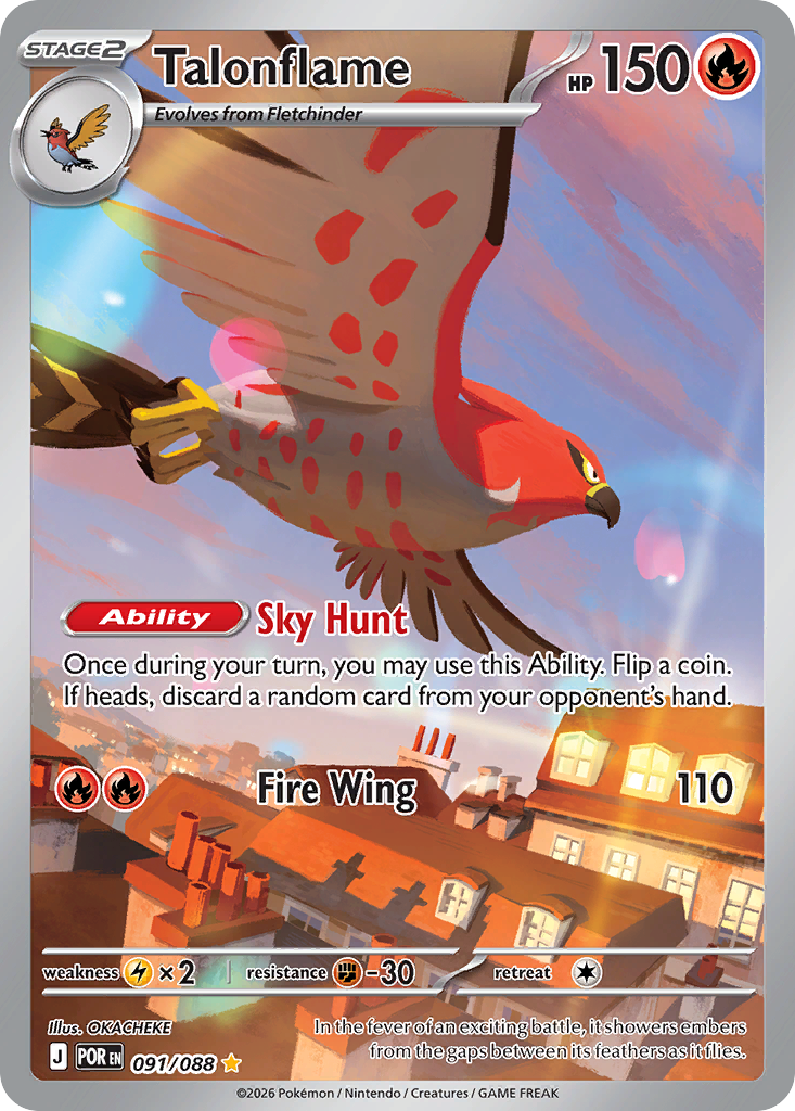 Talonflame · Perfect Order · #091/088